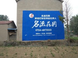 龙州墙体广告在乡镇、农村市场的媒体优势