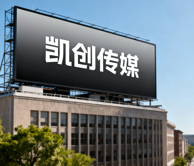 龙州户外广告牌的设计与制作