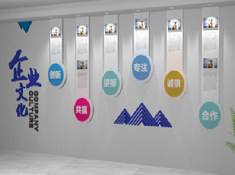龙州企业文化墙需要传递什么办公文化？