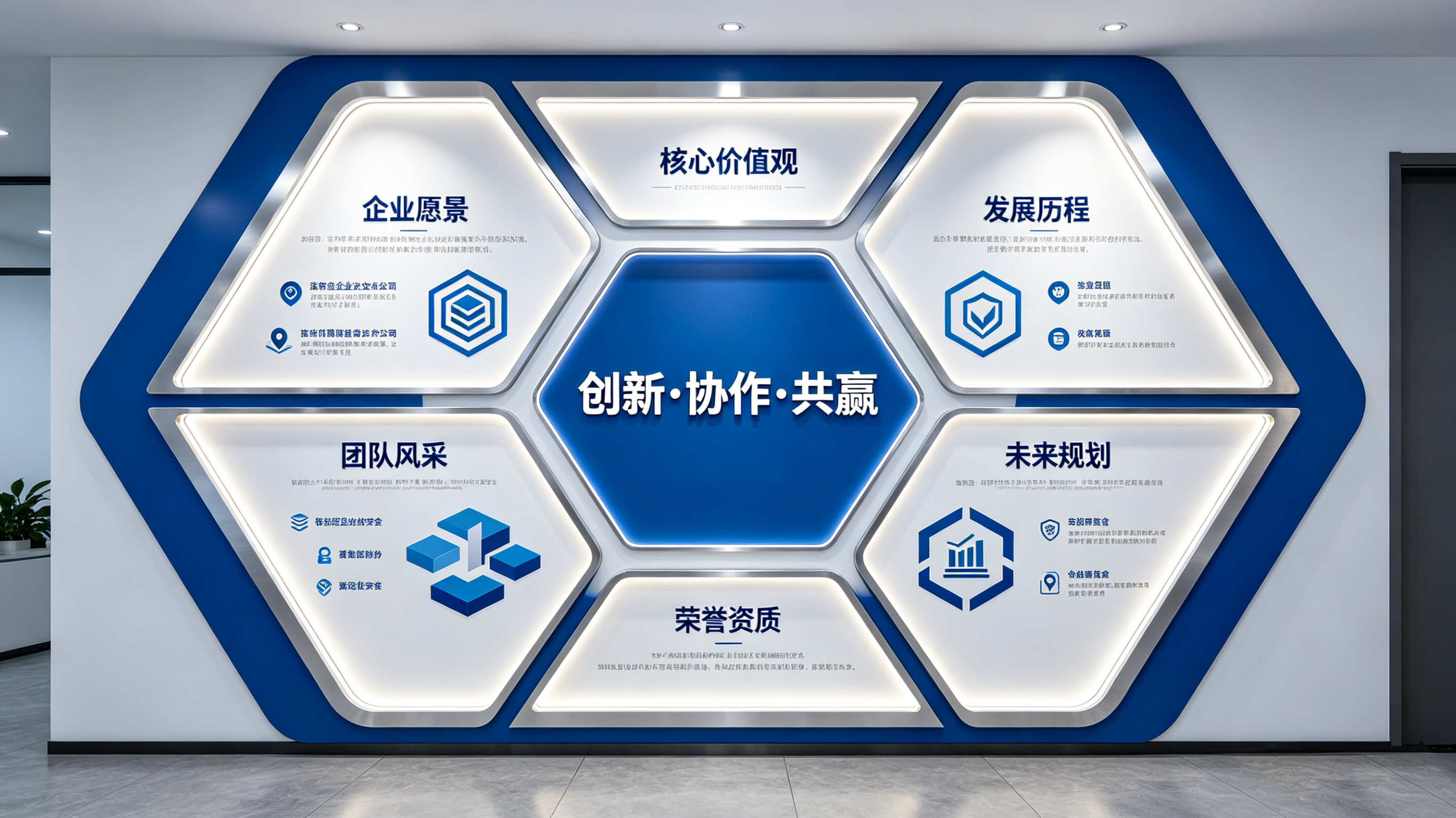 龙州企业文化墙六边形避坑指南（新手常犯5个错误）